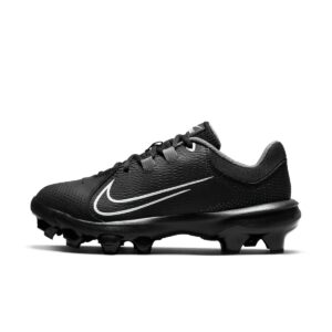 Nike Women's Hyperdiamond 4 Pro Molded Softball Cleats Black | White Size 6.5 Medium