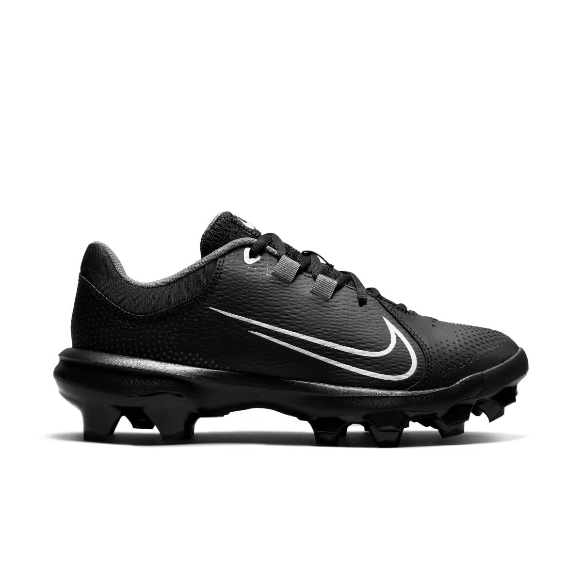 Nike Women's Hyperdiamond 4 Pro Molded Softball Cleats Black | White Size 6.5 Medium