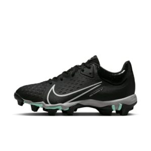 Nike Hyperdiamond 4 Keystone Molded Softball Cleats Black | White SZ 6