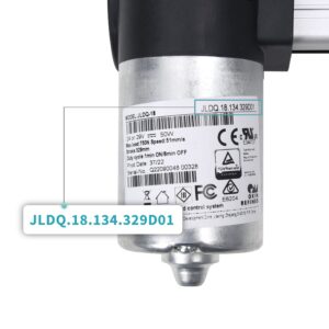 Okin Refined-R Model JLDQ-18 & JLDQ.18.134.329D01 Power Recliner Motor, Electric Lift Chair Reclining Couch Sofa Actuator Replacement Part for JLDQ.18.134.329D