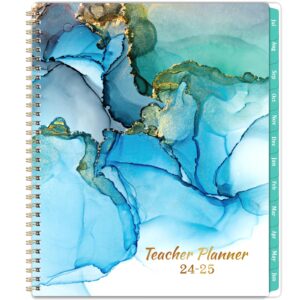 2024-2025 teacher planner - teacher lesson planner from july 2024 to june 2025, 11" x 8.3", weekly & monthly lesson plan book for teachers