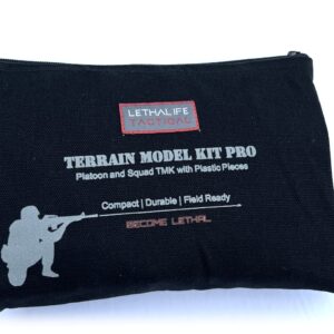 LETHALIFE Terrain Model Kit PRO, Plastic Pieces - Platoon and Squad TMK, Army