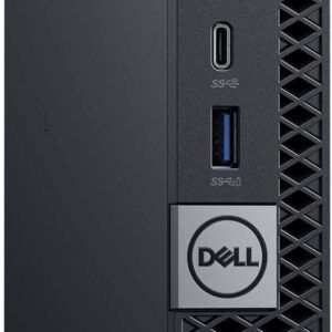 Dell OptiPlex 5060 Micro Intel Core i3-8100T 3.1GHz, 16GB RAM, 256GB SSD, Windows 11 Pro 64bit 24" LCD (Renewed)