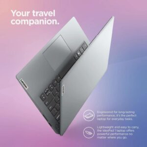 lenovo Newest IdeaPad Laptop, 14.0" HD Display,Intel Pentium N5030, 4GB DDR4 RAM, 256GB SSD, 1-Year Office 365, Webcam, HDMI, WiFi 6, Bluetooth, Windows 11 S, Cloud Grey, JVQ MP