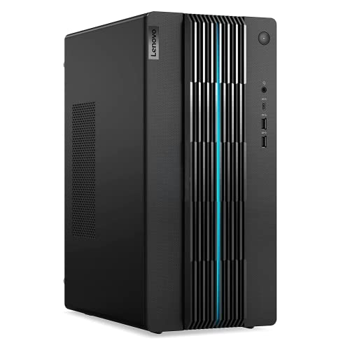 Lenovo IdeaCentre 5 Gaming Desktop, 12th Gen Intel Core i7-12700 Processor, GeForce RTX 3060, 32GB RAM, 1TB PCIe SSD + 2TB HDD, RJ45, DP, HDMI, Wired KB & Mouse, Wi-Fi 6, Windows 11 Home, Black