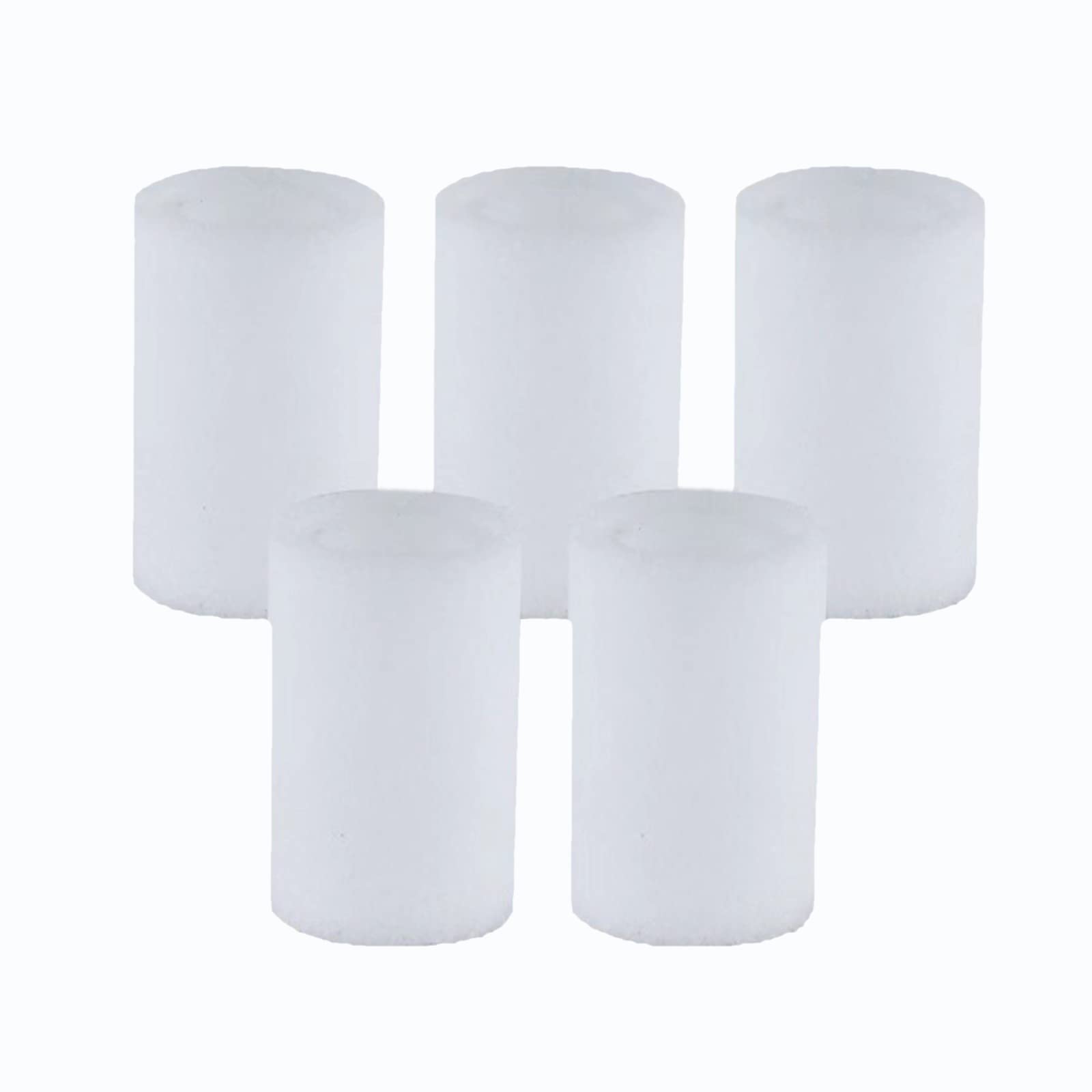 5PCS PP Cotton Filter, 1080° Rotating Filter Faucet Extender,Universal Splash Filter Faucet, Water Filter Faucet for Kitchen Bathroom, Usable for Half A Year