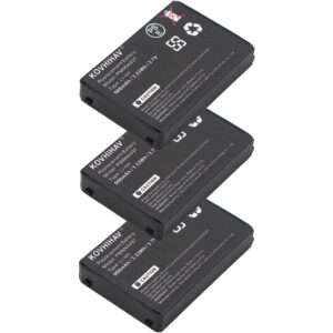 busfuiva (3-pack) replacement battery for motorola snn5571b bat56557 56557 cls1110 cls1410 vl50 cls1100 cls1114 cls1450cb cls1450ch vl120 cls1415 cls1450 cls1000 pmnn4497/a/ar hcnn4006/a hcle4159b