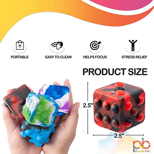 106 Pcs Pop Party Favors for Kids, Fidget Treasure Box Toys, Classroom Prizes, Pinata Filler Goody Bag Stuffers, Treasure Chest, Carnival Prize Box Toys for Boys Girls, Easter Basket Eggs Fillers