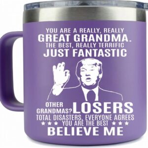 Edizzone Grandma Funny Mug - Grandma Gifts - Grandma Birthday Gifts - Gifts for Grandmother for Christmas - Gigi Gifts for Grandma From Granddaughter Grandson - Mothers Day Gifts for Grandma