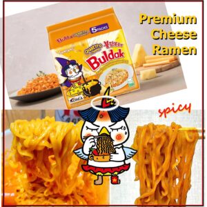 Samyang Quattro Cheese Hot Chicken Flavored BULDAK Ramen