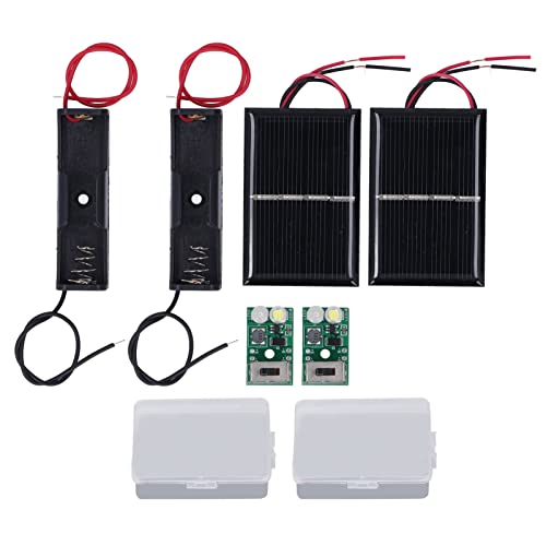 Solar Light Control Panel, 1.2V Lightweight Solar Lamp Control Board Kit Constant Current Drive for Garden