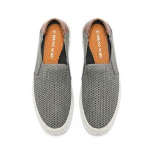 Bruno Marc Men's Loafers Slip-on Casual Shoes Sneakers Summer Beach Shoes, Grey, Size 11, SBFS2301M