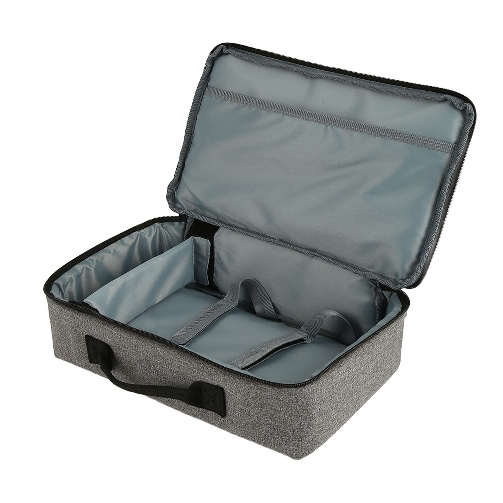 Projector Case, Projector Travel Carrying Bag, Projector Portable Carrying Handbag with Adjustable Fixed Strap and Dividers for Mini Projector and Accessories