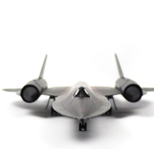 NUOTIE 1/72 Scale SR-71a Blackbird Metal Model High-Altitude Reconnaissance Aircraft Military Diecast Plane Model for Collection or Gift