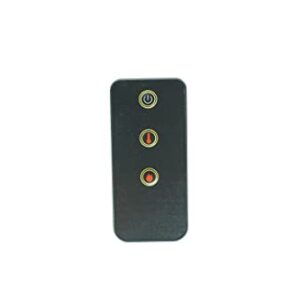 Generic Replacement Remote Control for Pleasant Hearth 23-700-712 JY-3A LH-24 23-600-320 3D Electric Firebox Indoor Fireplace Heater