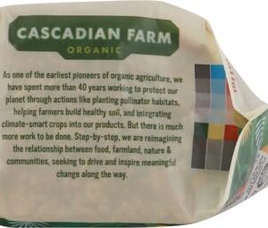 Cascadian Farm Organic Granola with No Added Sugar, Cinnamon Apple Cereal, Resealable Pouch, 11 oz.