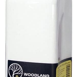 Woodland Scenics Flex Paste (C1205), Soft Flake Snow (SN140), and Make Your Day Paintbrushes