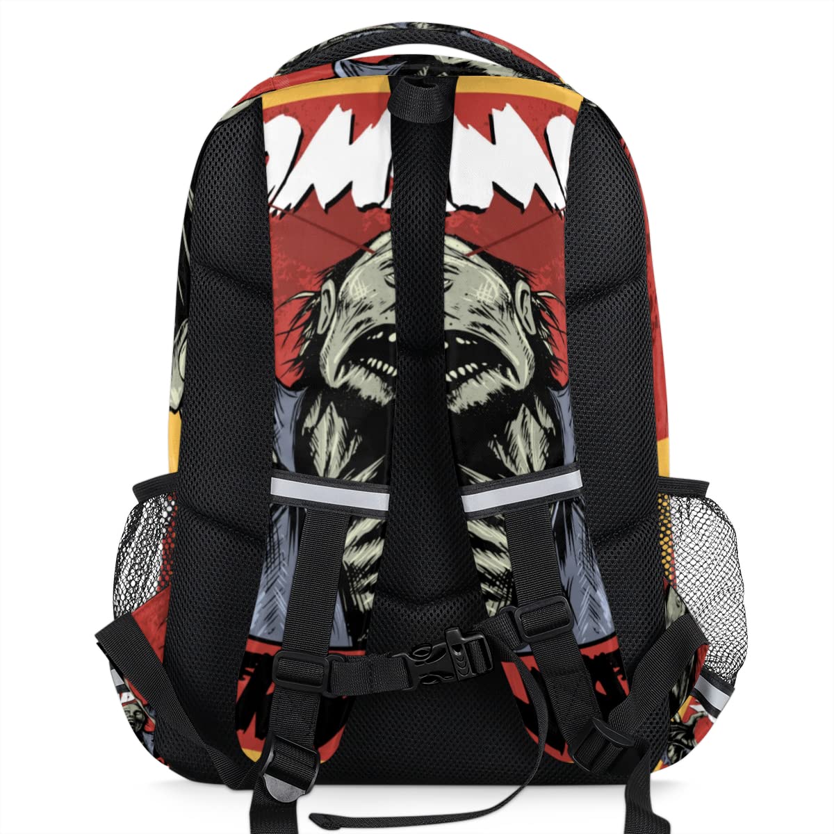 GzLeyigou Horror Zombie Pattern Backpack for Boys Girls Kids Schoolbag Children School Bookbag,Women Men Casual Daypack Students College Bookbags Travel Bags