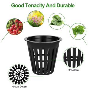 HXSEMAYIG 50PCS 2 inch Net Pots, Hydroponics Cup, Net Cups for Indoor or Outdoor Growing