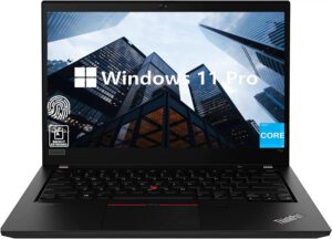 lenovo thinkpad t14 business laptop, 14 inch fhd ips display, intel core i5-1135g7 (beats i7-10510u), windows 11 pro, 24gb ram, 1tb ssd, fingerprint, backlit keyboard, thunderbolt 4, durlyfish