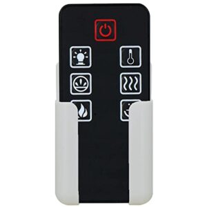 gengqiansi replacement remote control for thermomate efm3607 efm4207 efm4807 electric flat panel wall mount fireplace heater