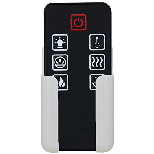 GENGQIANSI Replacement Remote Control for Thermomate EFM3607 EFM4207 EFM4807 Electric Flat Panel Wall Mount Fireplace Heater