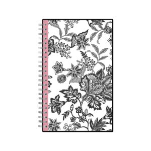 blue sky 2023-2024 academic year weekly and monthly planner, 5" x 8", flexible cover, wirebound, analeis (130608-a24)