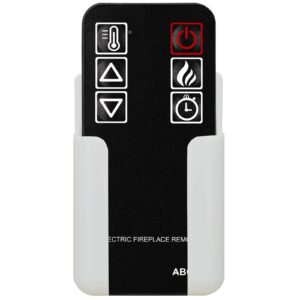 Replacement Remote Control for HOMCOM 3D Electric Firebox Indoor Fireplace Heater