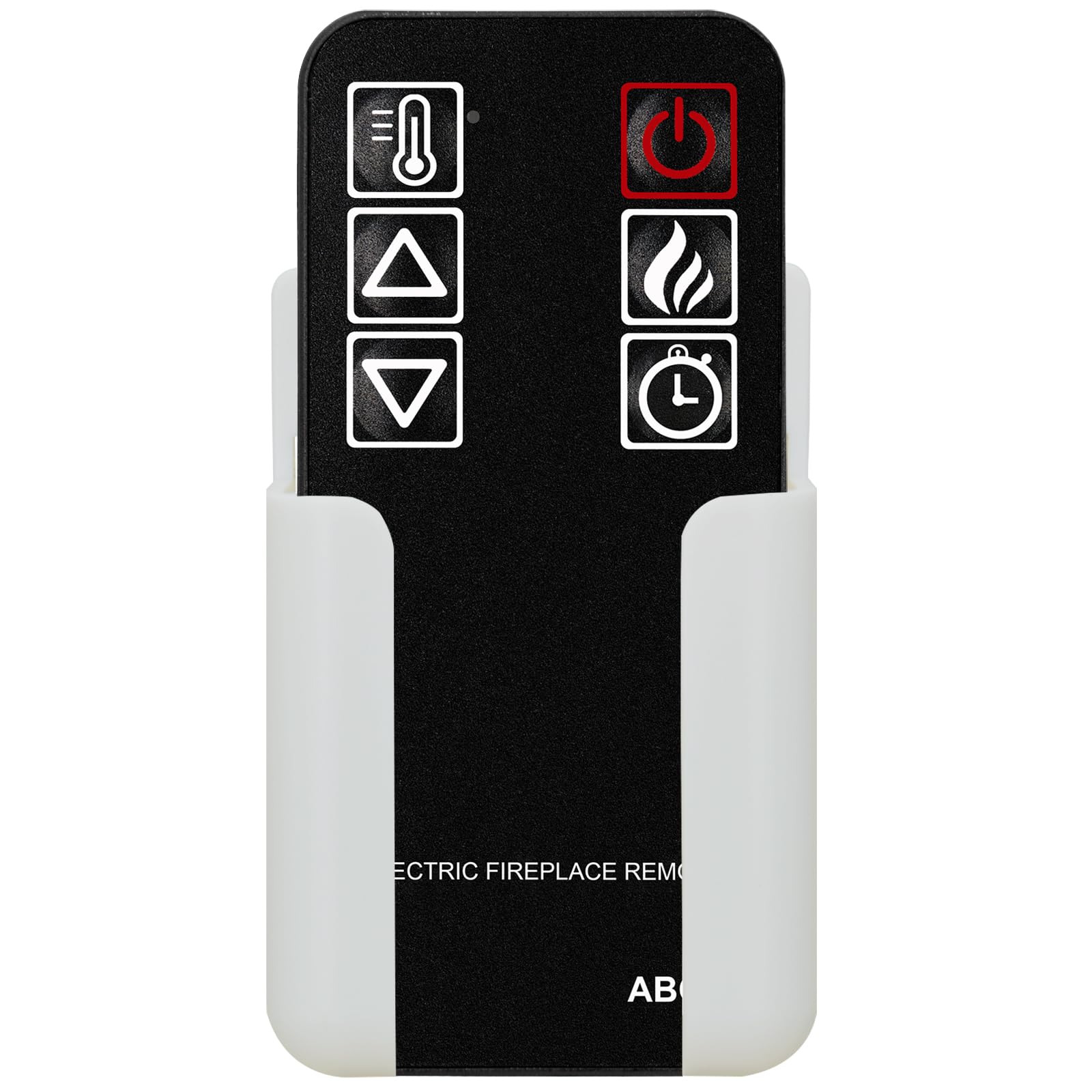 Replacement Remote Control for HOMCOM 3D Electric Firebox Indoor Fireplace Heater