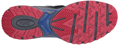 Ryka Women's Sky Walk Trek Trail Shoe Navy Blue 8.5 W