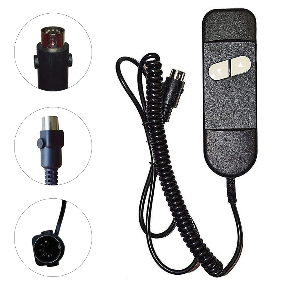 Power Recliner Remote Replacement,Lift Chair Remote Control,2 Button 5 Pin Hand Controller Replacement Parts for Lift Chair/Recliner/Functional Sofa