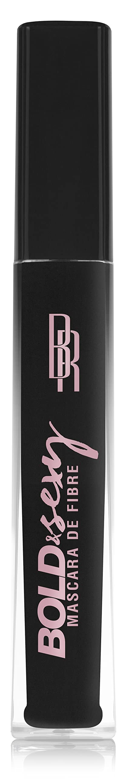 Black Radiance Bold & Sexy Fiber Mascara Black (Pack of 2)