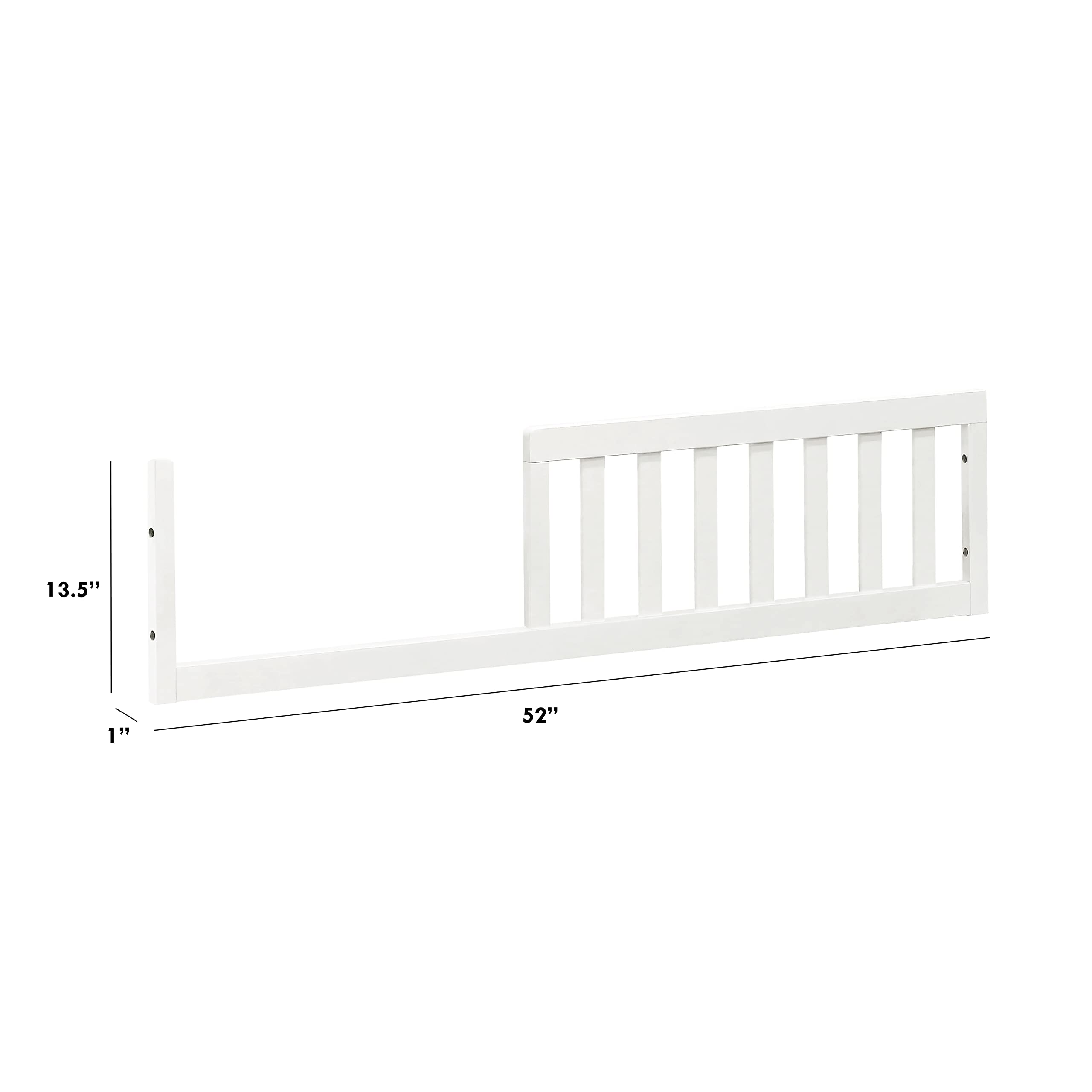 Namesake Emma Toddler Bed Conversion Kit in Warm White