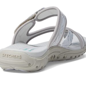 Skechers Reggae - Vibrancy Light Gray 6 B (M)