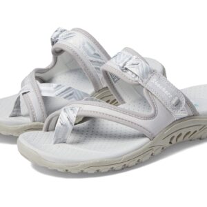 Skechers Reggae - Vibrancy Light Gray 6 B (M)