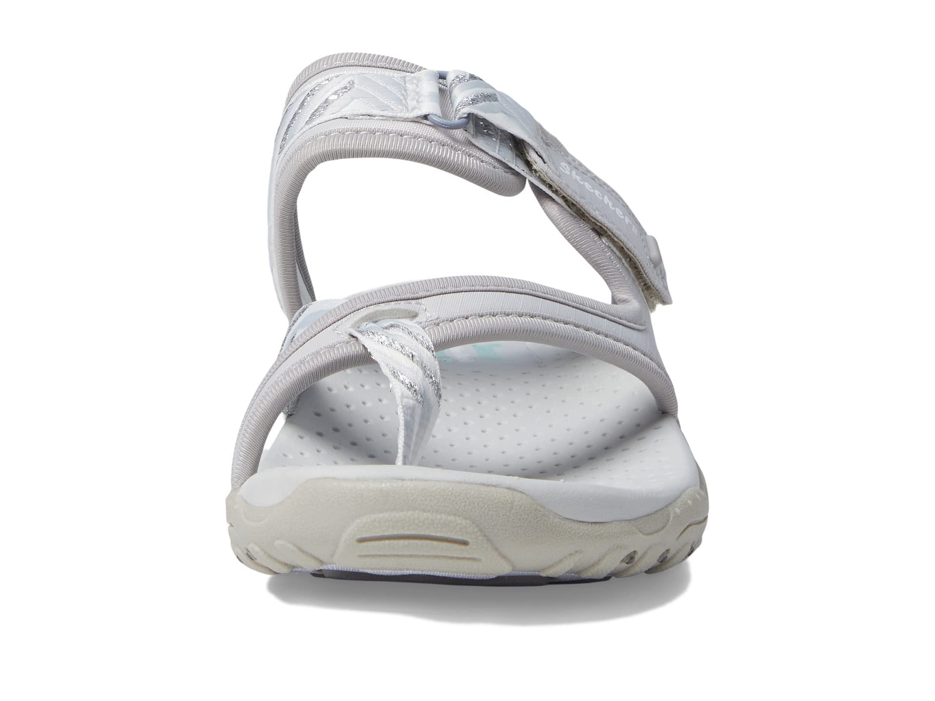 Skechers Reggae - Vibrancy Light Gray 6 B (M)