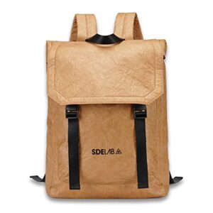 sdelabsub tyvek casual backpack for women men,15.6 inch casual daypack laptop backpack for women business travel college,medium lightweight carry on backpack for daily