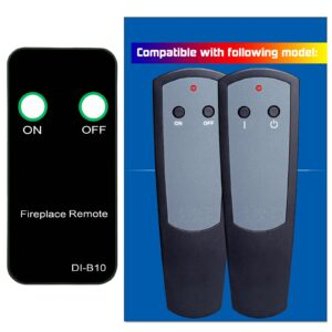 replacement for dimplex fireplace heater remote control dfi2310 df12310 dfi2310 mod a to d 6901470159