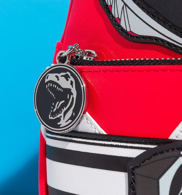 Loungefly Power Red Ranger Cosplay Mini Backpack Toyz N Fun Exclusive