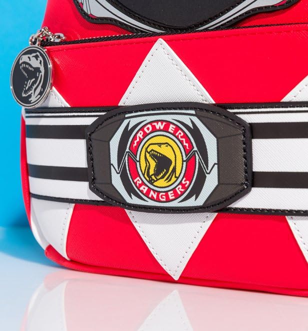 Loungefly Power Red Ranger Cosplay Mini Backpack Toyz N Fun Exclusive