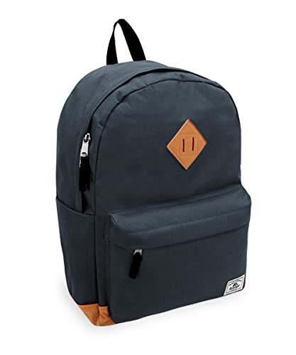 Everest Unisex-Adult's Vintage Laptop Backpack, Navy, One Size