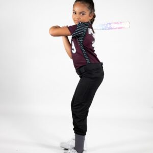 RIP-IT Girls Diamond Softball Cleats | Youth Softball Shoes for Girls | White | Size 4.5