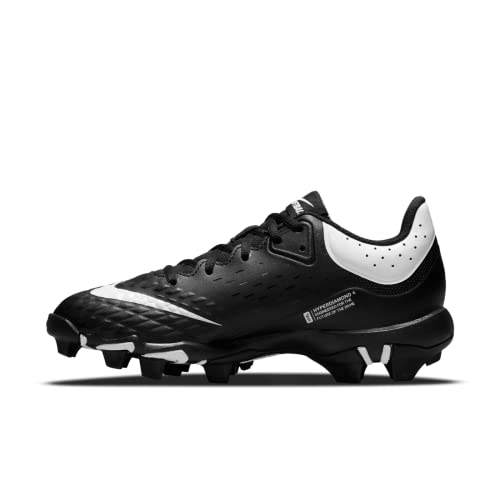 Nike Hyperdiamond 4 Keystone Molded Softball Cleats Black | Black | White SZ 9