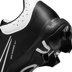 Nike Hyperdiamond 4 Keystone Molded Softball Cleats Black | Black | White SZ 9