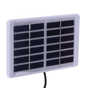 solar panel charger, 1.2w 6v solar panel with micro usb port, solar charging board, polycrystalline silicon solar charging board for small home projects