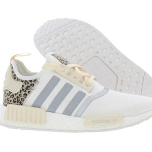 Adidas NMD R1 Womens Shoes Size 8, Color: Cloud White/Silver Metallic/Ecru Tint