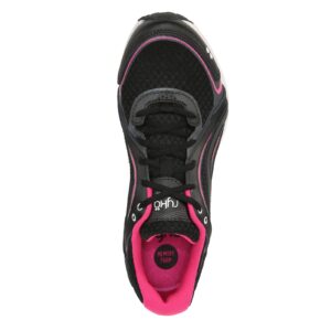 Ryka Women's Sky Walk Walking Shoe Black Pink 10 W