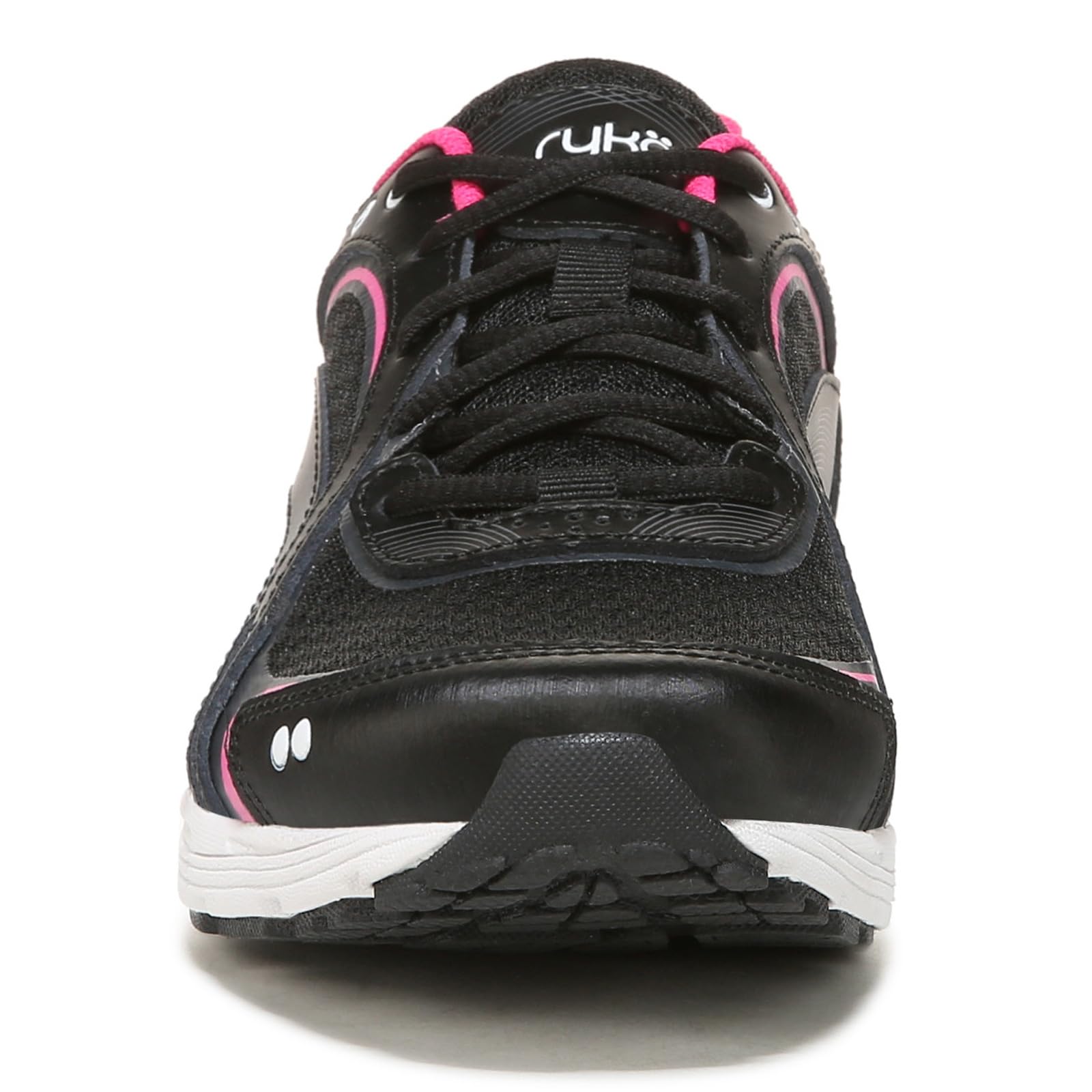 Ryka Women's Sky Walk Walking Shoe Black Pink 10 W