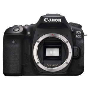 Canon EOS 90D DSLR Camera w/EF-S 18-55mm F/4-5.6 is STM Zoom Lens + 75-300mm F/4-5.6 III Lens EF 50mm f/1.8 STM Lens + 420-800mm Super Telephoto Lens + 128GB Memory (42pc Extreme Bundle)