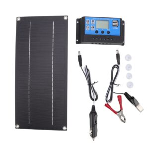 solar controller, charge controller, 600w 18v solar panel, 12v 24v 100a solar charge controller, battery charging kit, for travel, outdoor farming